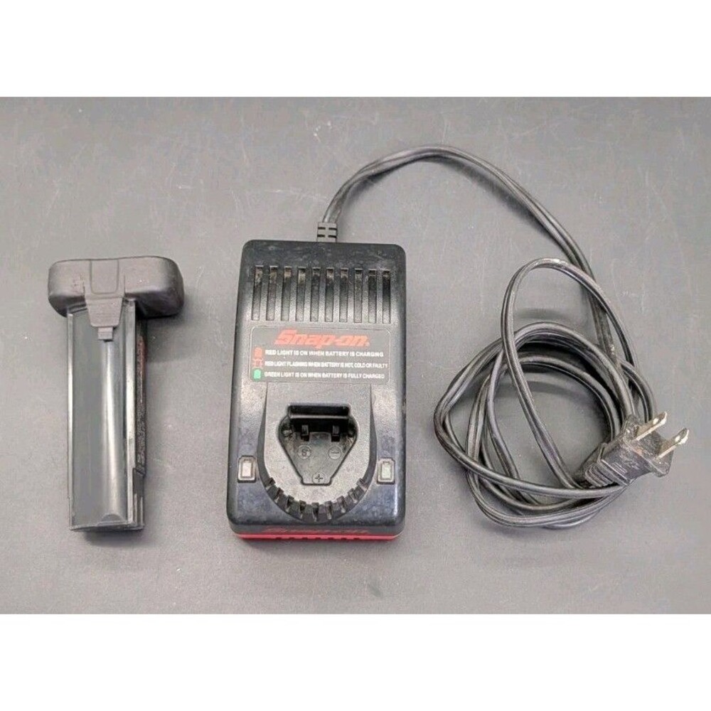 Snap-on Battery Charger for CTB5172 CTB5196 CTC596 CTC572 7.2V 9.6V With Battery